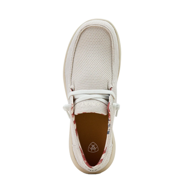 10061335 | ARIAT MENS CREAM MESH HILO CASUAL SHOE