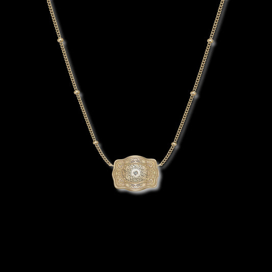 SPURWEST ULTRA-MINI AMELIA ROSE NECKLACE
