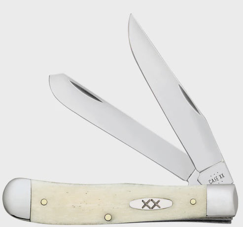 13310 | (6254) CASE SMOOTH NATURAL BONE TRAPPER KNIFE