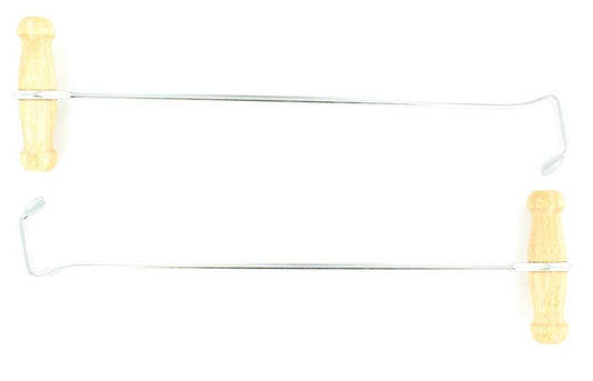 04026 | M&F 13" NATURAL WOOD BOOT HOOKS