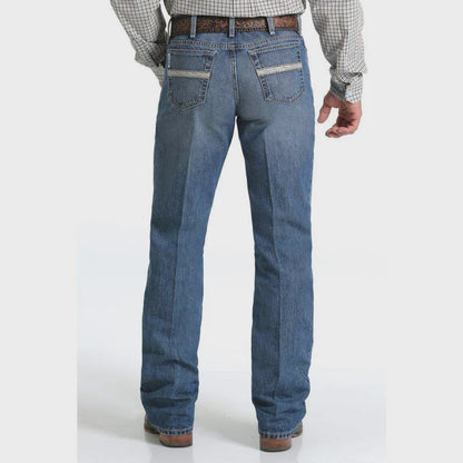 MB92834054 | CINCH MEN'S MEDIUM STONEWASH WHITE LABEL JEAN