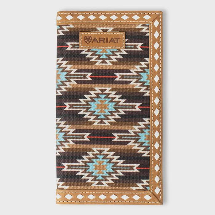 A3559102 | ARIAT SOUTHWESTERN DIAMOND RODEO WALLET