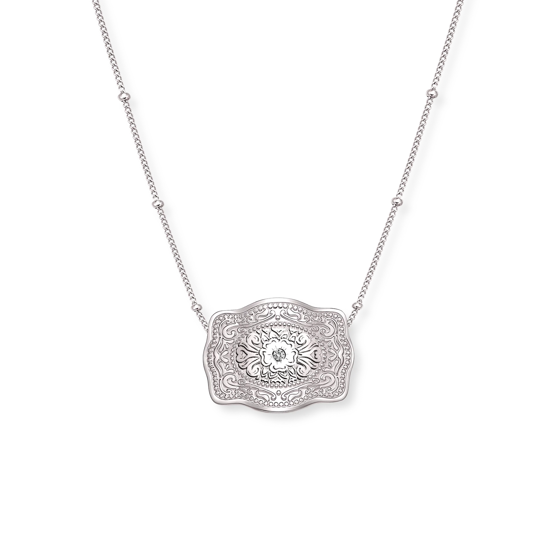 SPURWEST ULTRA-MINI AMELIA ROSE NECKLACE