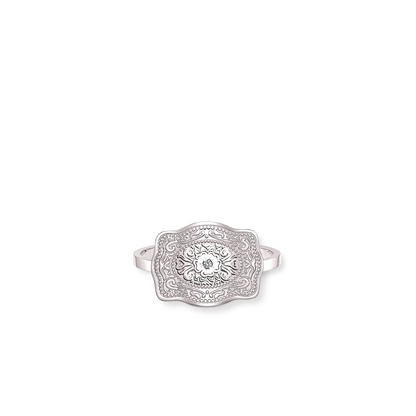 SPURWEST AMELIA ROSE MINI BELT BUCKLE ADJUSTABLE RING