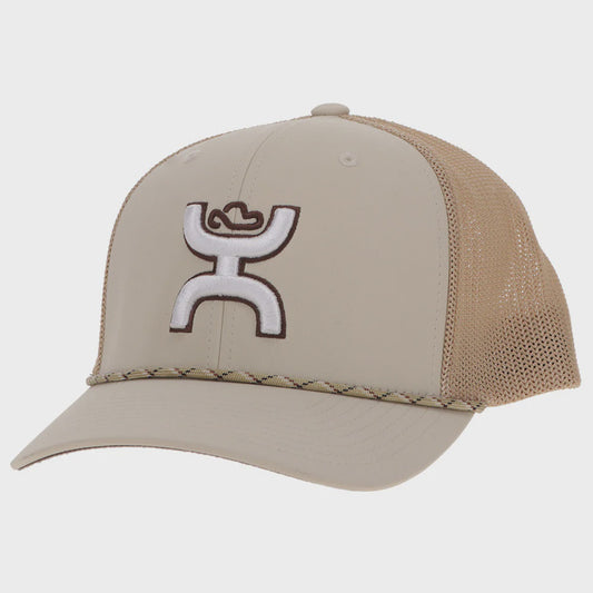 2506T-TN | HOOEY STERLING CAP - TAN/WHITE LOGO