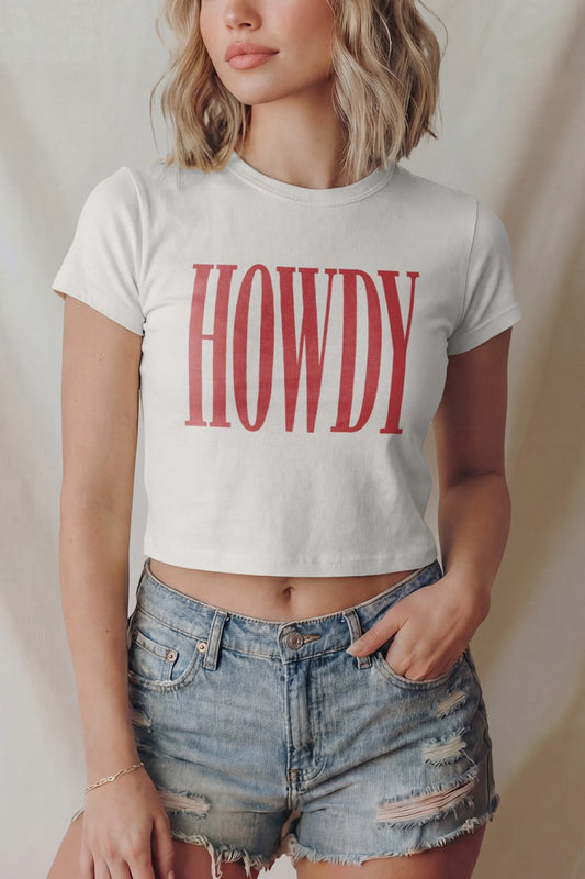 BT00321 | WOMENS HOWDY BABY TEE
