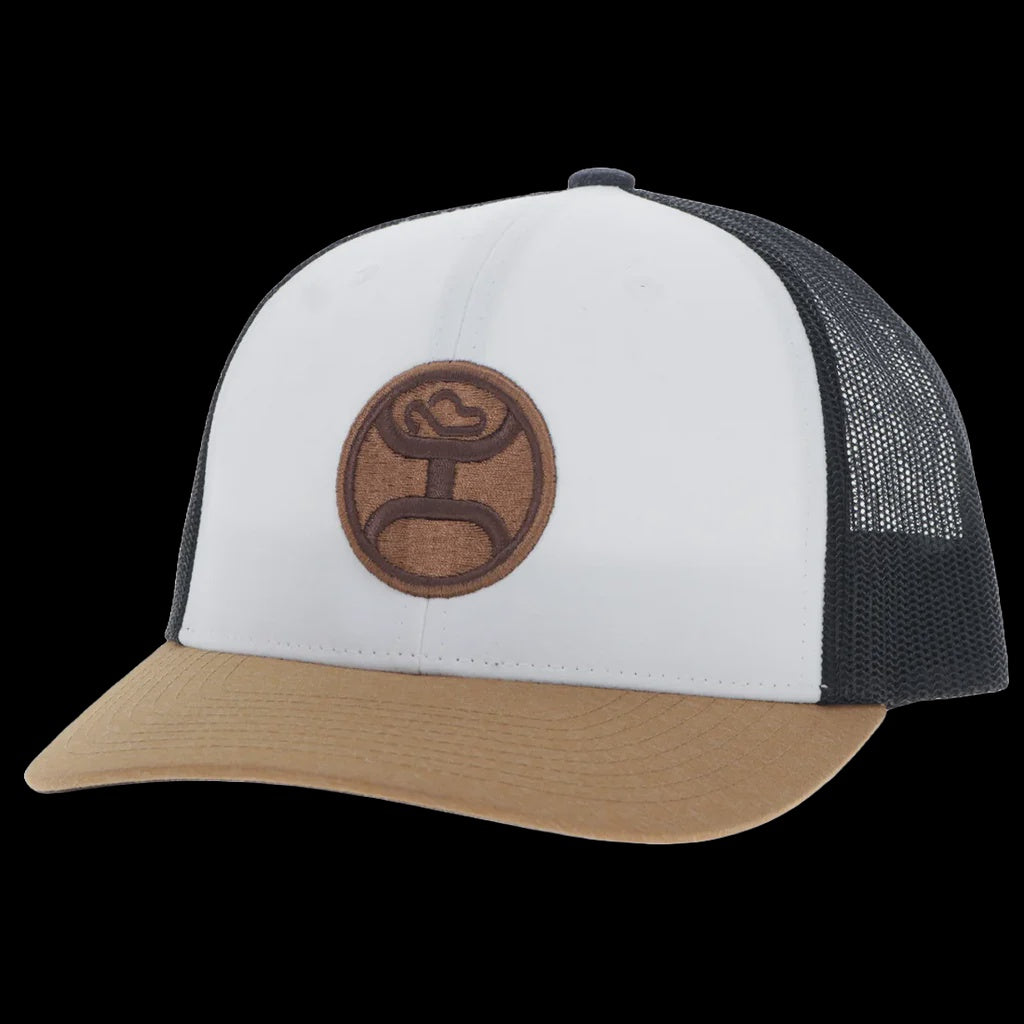2546T-WHBK | HOOEY PRIMO CIRCLE PATCH CAP
