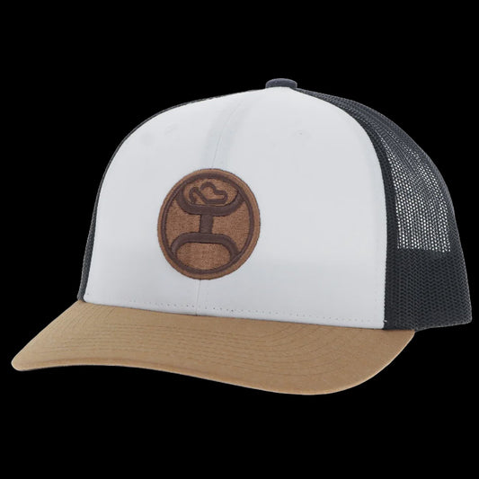 2546T-WHBK | HOOEY PRIMO CIRCLE PATCH CAP