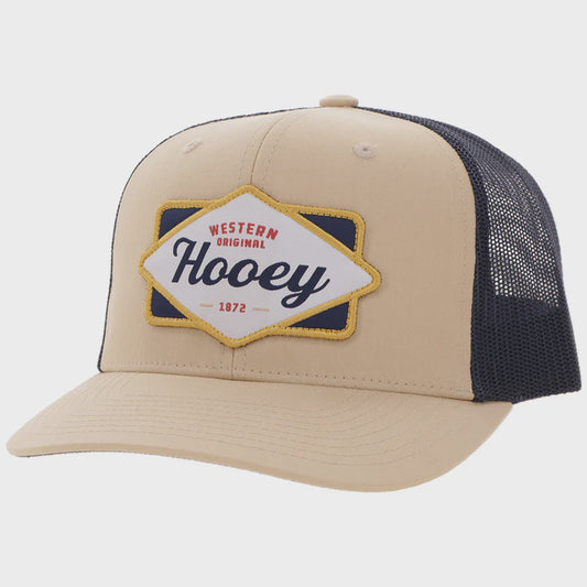 2622T-TNNV | HOOEY "DIAMOND" CAP - TAN/NAVY
