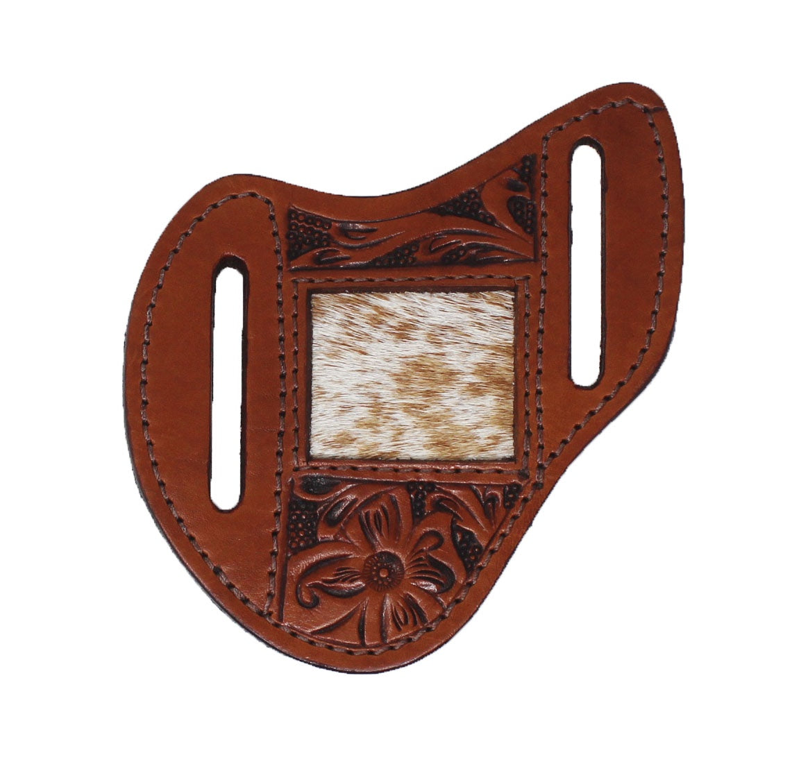 29RS12BRB - L | CHALLENGER TOOLED BROWN HAIRON SHEATH