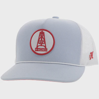 3027T-BLWH | HOOEY ROSE HOG LIGHTBLUE/WHITE/RED CAP