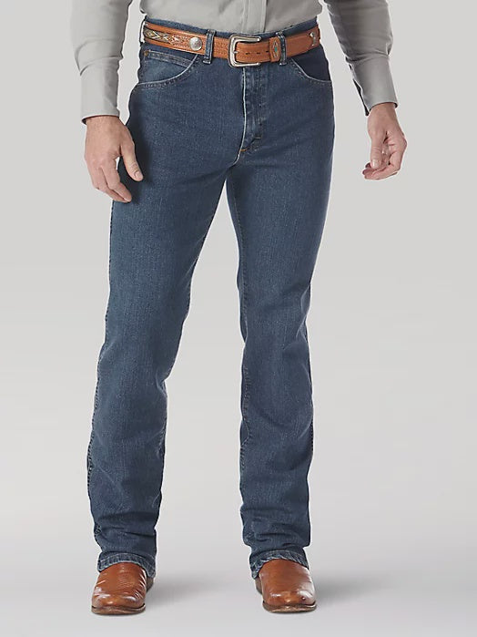 1036MAVVS | WRANGLER MEN'S PREMIUM PERFORMANCE COWBOY CUT ADVANCED COMFORT SLIM FIT JEAN - VINTAGE STONE