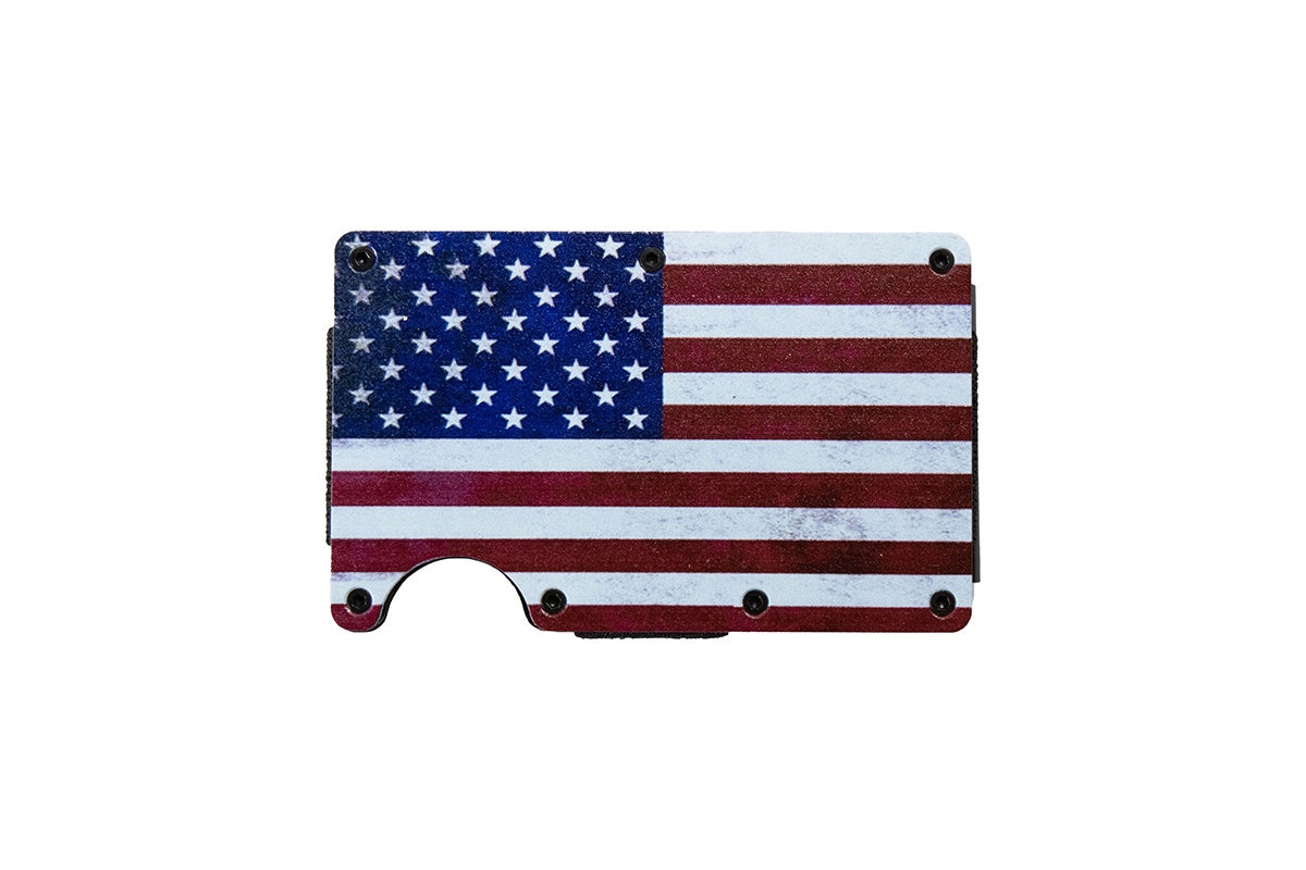 D250017897 | 3D AMERICAN FLAG MONEY CLIP WALLET