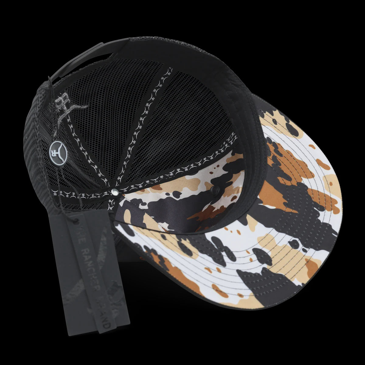 THE RANCHER HAT COWBOYS & INDIANS BLACK