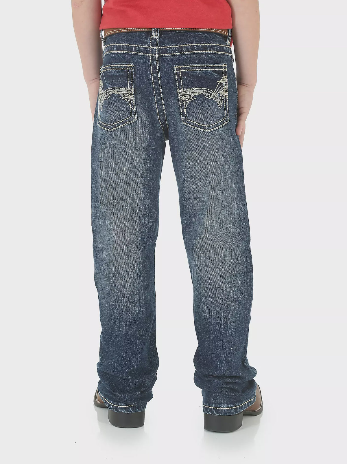 42BWXMD | WRANGLER BOY'S 20X NO. 42 VINTAGE BOOT CUT SLIM FIT JEAN - MIDLAND