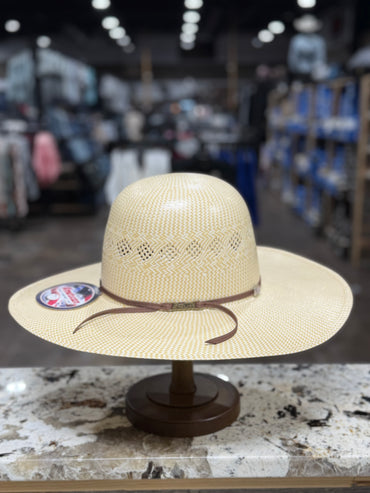 5800-2CCHOC | AMERICAN STRAW HAT OPEN CROWN 4 1/2 INCH BRIM