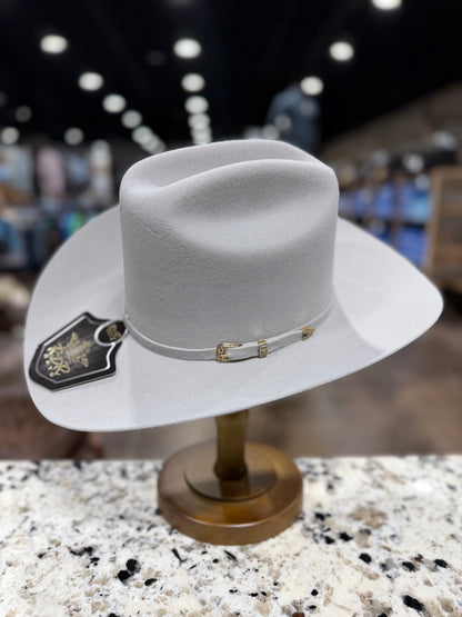 4XEP60 | RDR FELT 4X SILVER GREY EL PATRON 4 INCH BRIM