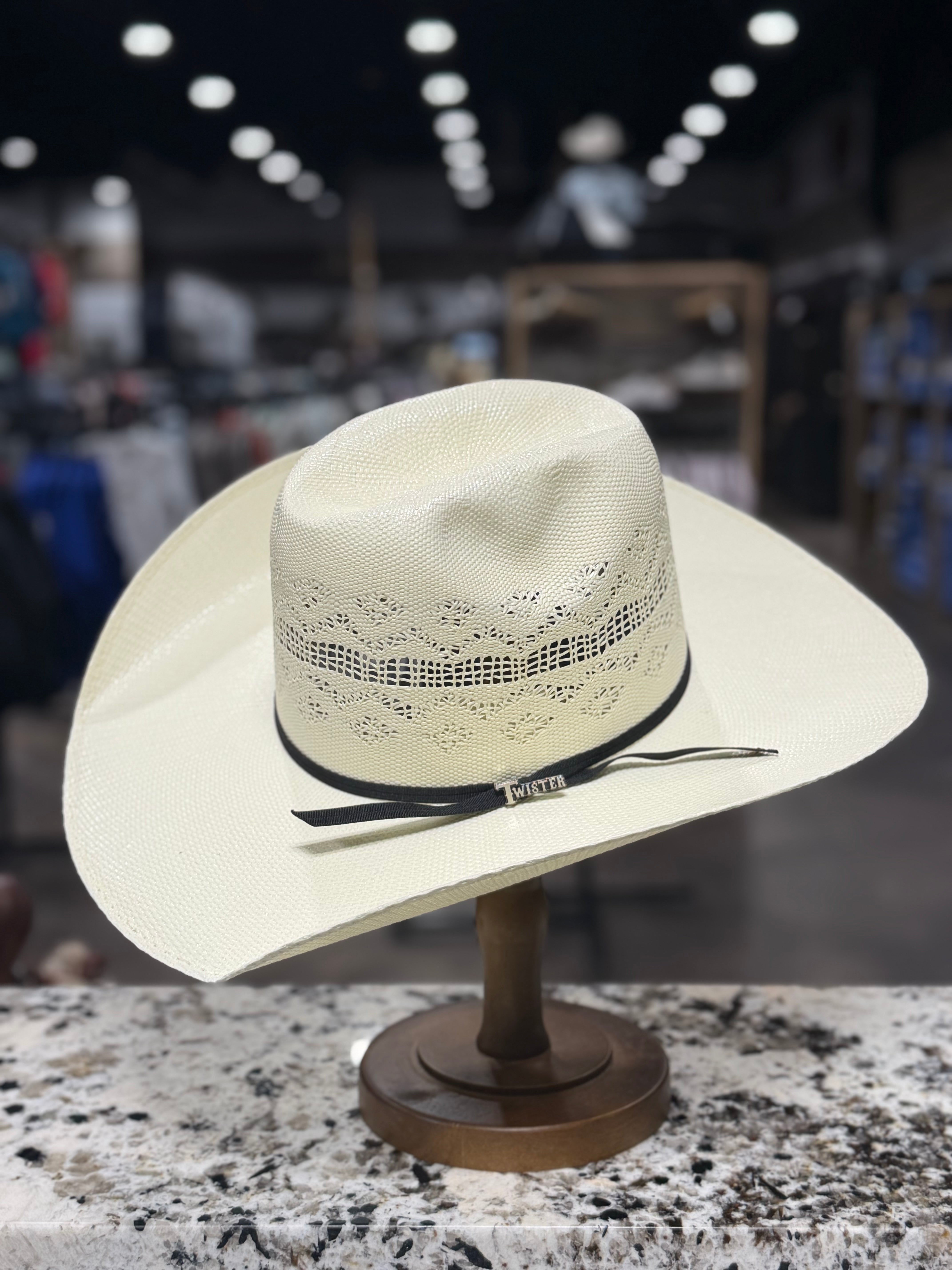 T71872 | TWISTER STRAW BANG OPEN CROWN 4 1/2 INCH BRIM – El Herradero