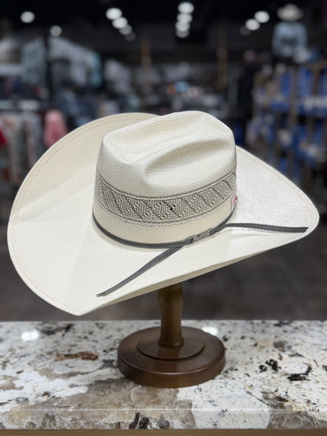 TC8840-2CSTEEL | AMERICAN STRAW HAT OPEN CROWN 4 1/2 INCH BRIM