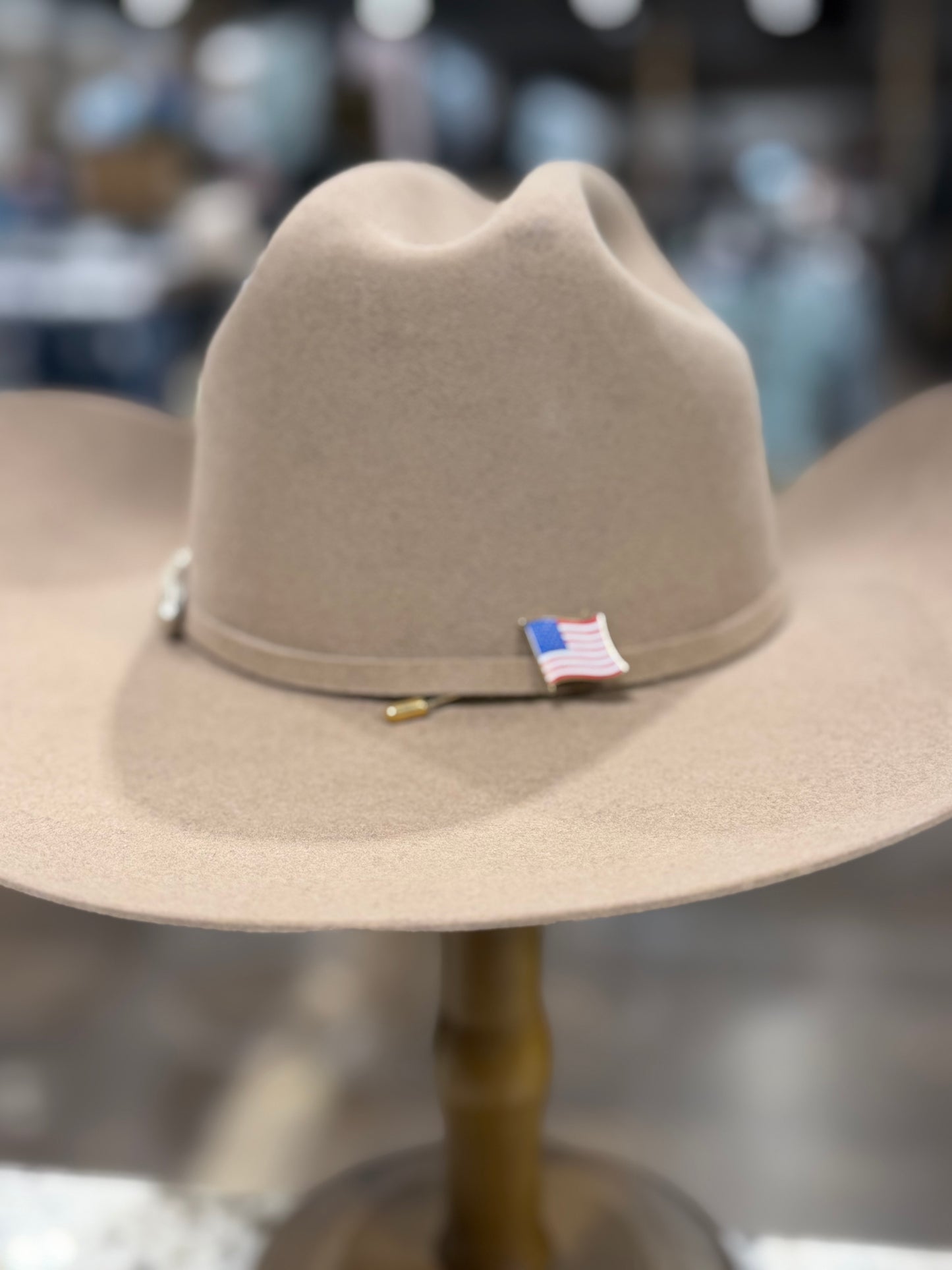 STETSON FELT 6X SAHARA 250TH 4 1/4 BRIM