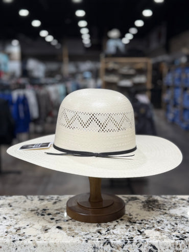 RODEO KING STRAW 25X IVORY COAST OPEN CROWN 4 1/2 INCH BRIM