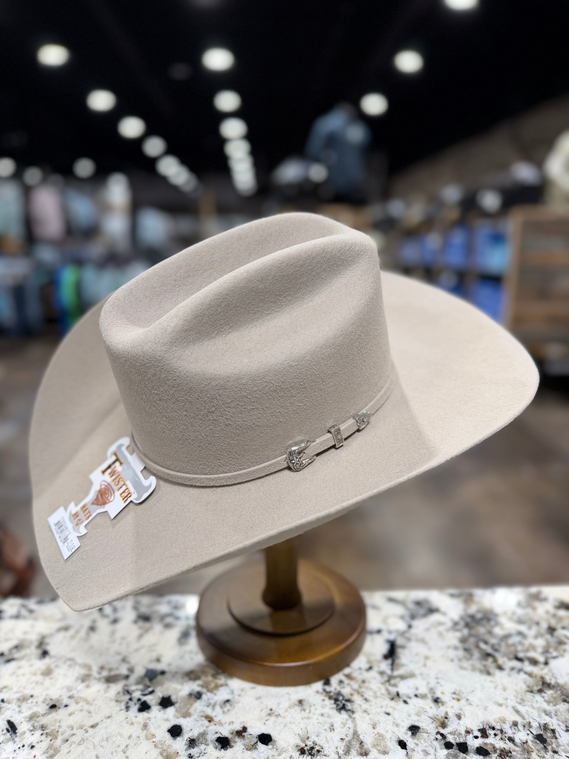 T7532448 | TWISTER FELT 2X  NATURAL EL PASO 4 1/4 INCH BRIM