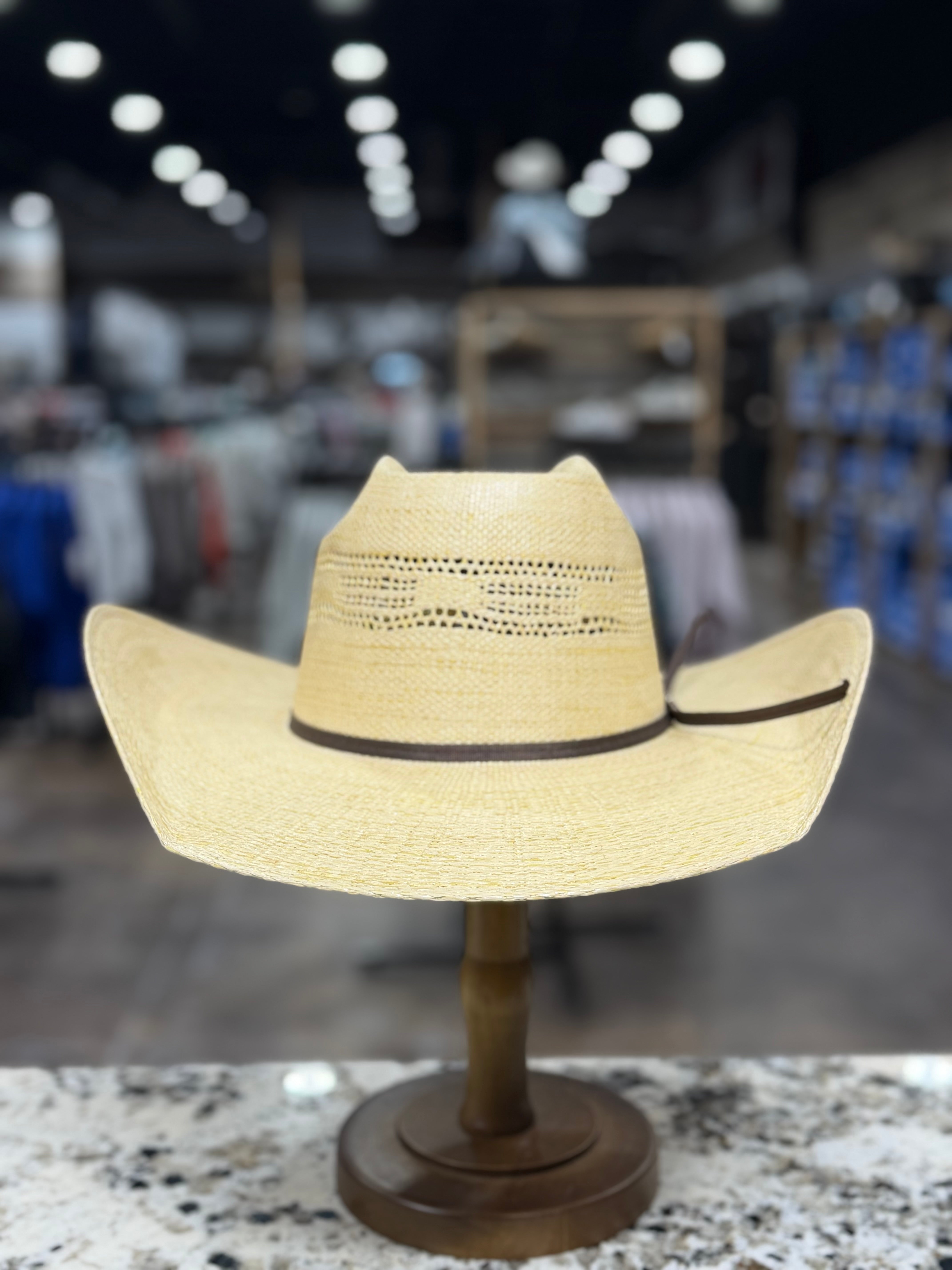 T73375 | TWISTER STRAW BANGORA OPEN CROWN 4 1/2 INCH BRIM – El