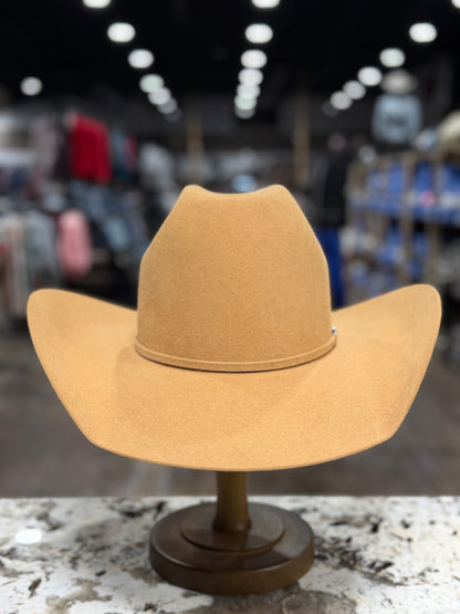 RODEO KING FELT 7X CAMEL OPEN CROWN