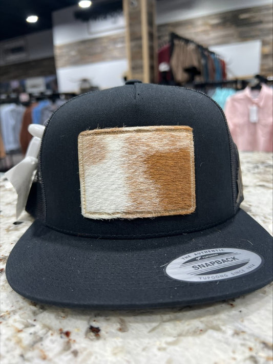CUEROLINE COWHIDE CAP