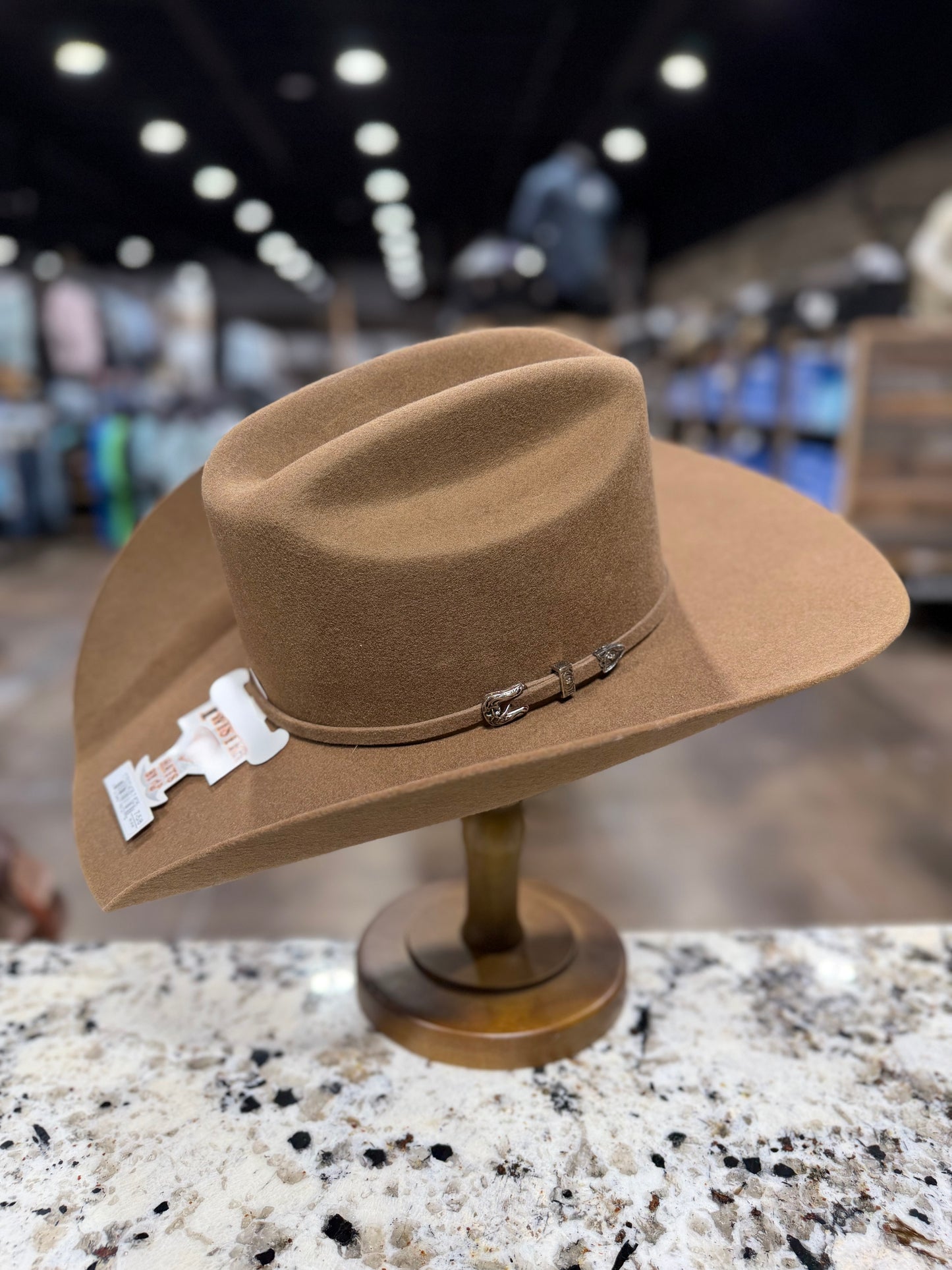 T7532408 | TWISTER FELT 2X TAN EL PASO 4 1/4 INCH BRIM