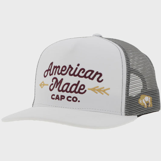 9731T-WHGY | HOOEY WHITE/GREY AMCC CAP