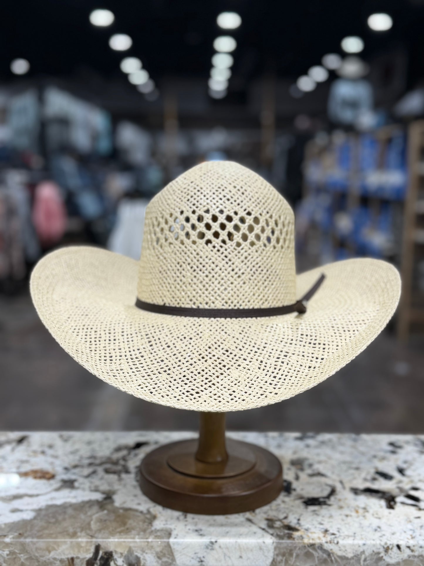 T71619 | TWISTER STRAW JUTE HAT 5" BRIM OPEN CROWN