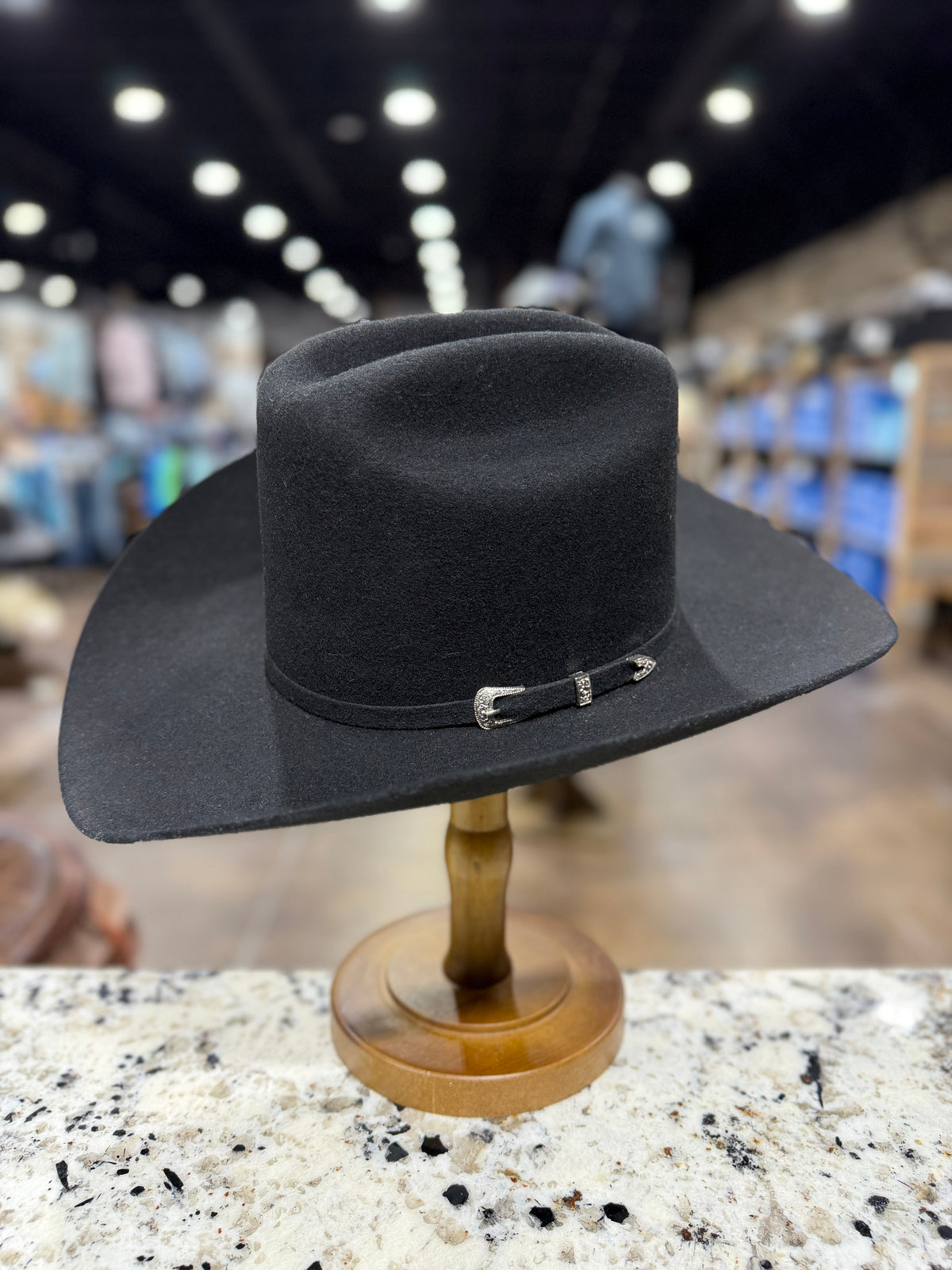 4XEP10 | RDR FELT 4X BLACK EL PATRON 4 INCH BRIM