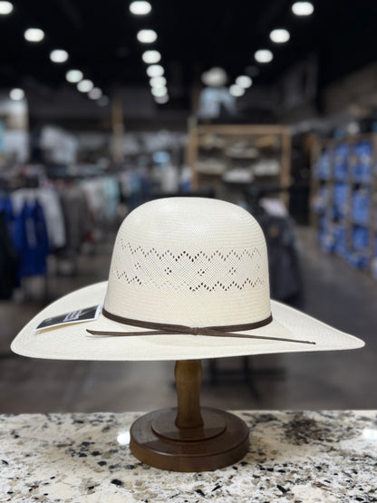 RODEO KING STRAW 25X AZTEC OPEN CROWN 4 1/2 INCH BRIM