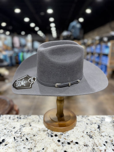 4XEP30 | RDR FELT 4X CHARCOAL EL PATRON 4 INCH BRIM