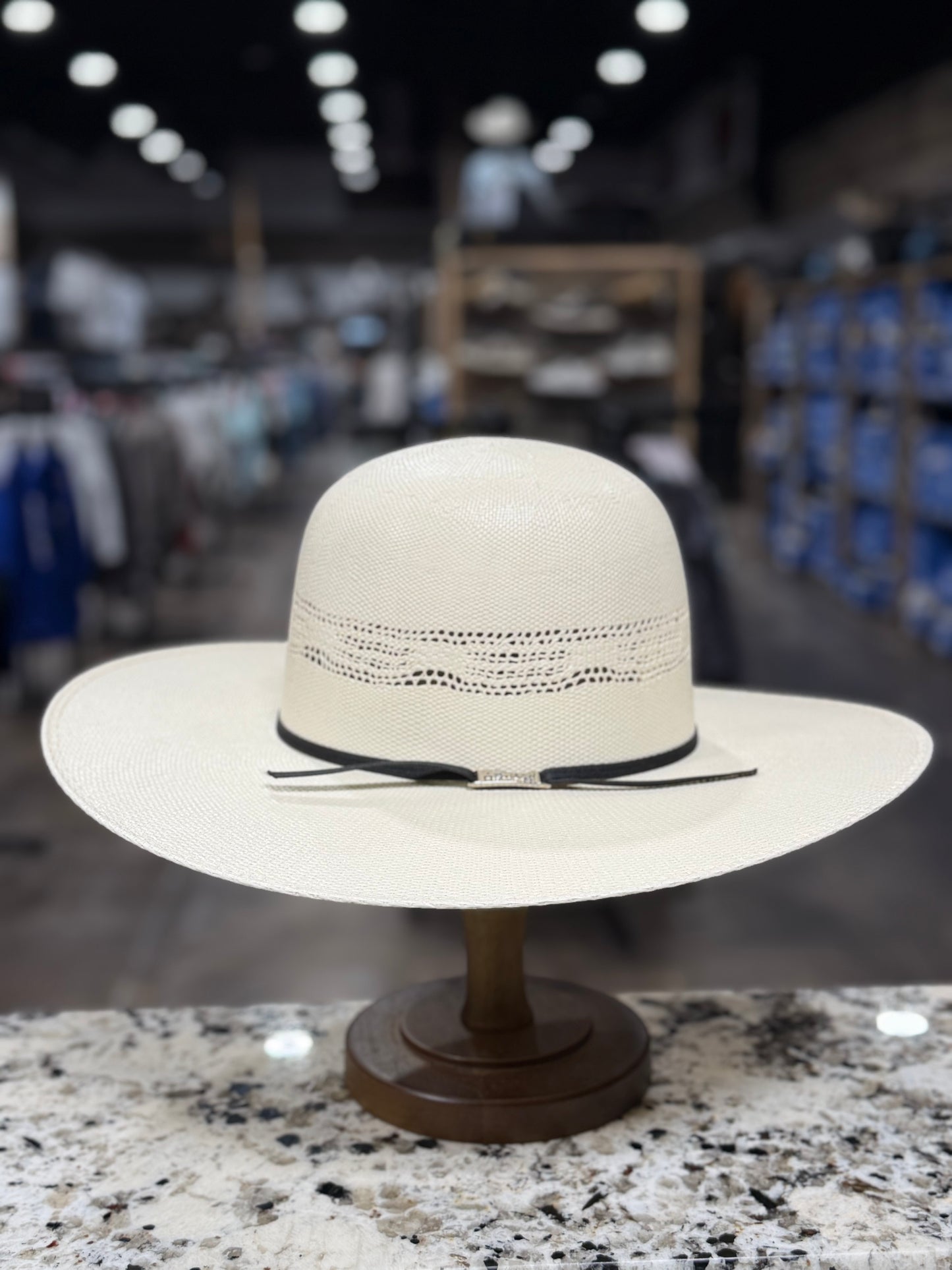ATWOOD STRAW 50X MCGREGOR BANGORA OPEN CROWN 4.5 INCH BRIM