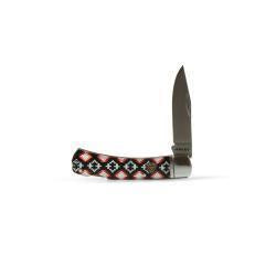 A710011297 | AZTEC RED/BLACK KNIFE