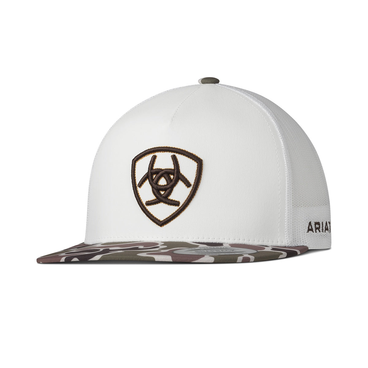 A300097605 | ARIAT MENS WHITE CAMO VISOR CAP