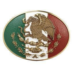 A37013 | ARIAT MEXICO FLAG OVAL BUCKLE
