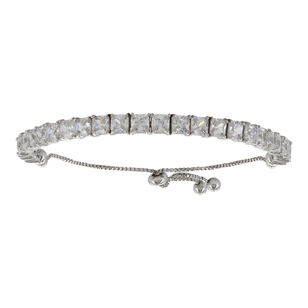 BC3873 | MONTANA SILVERSMITHS SQUARELY A TENNIR BOLO BRACELET