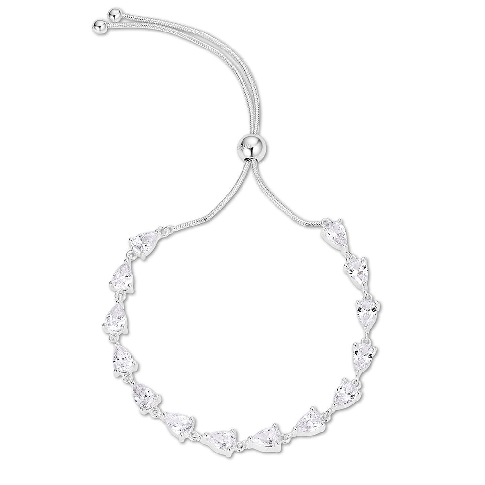 BC6633 | MONTANA SILVERSMITHS WESTWARD CRYSTAL BOLO BRACELET