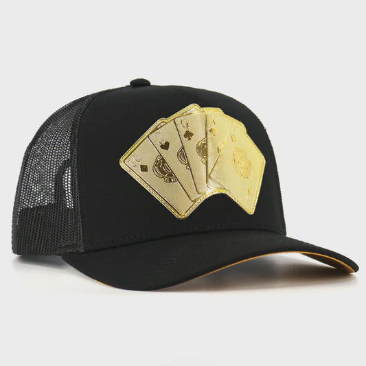 EL VIEJON BARAJA DE ORO BLACK AVC CAP