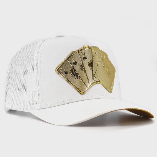 EL VIEJON BARAJA DE ORO WHITE AVC CAP