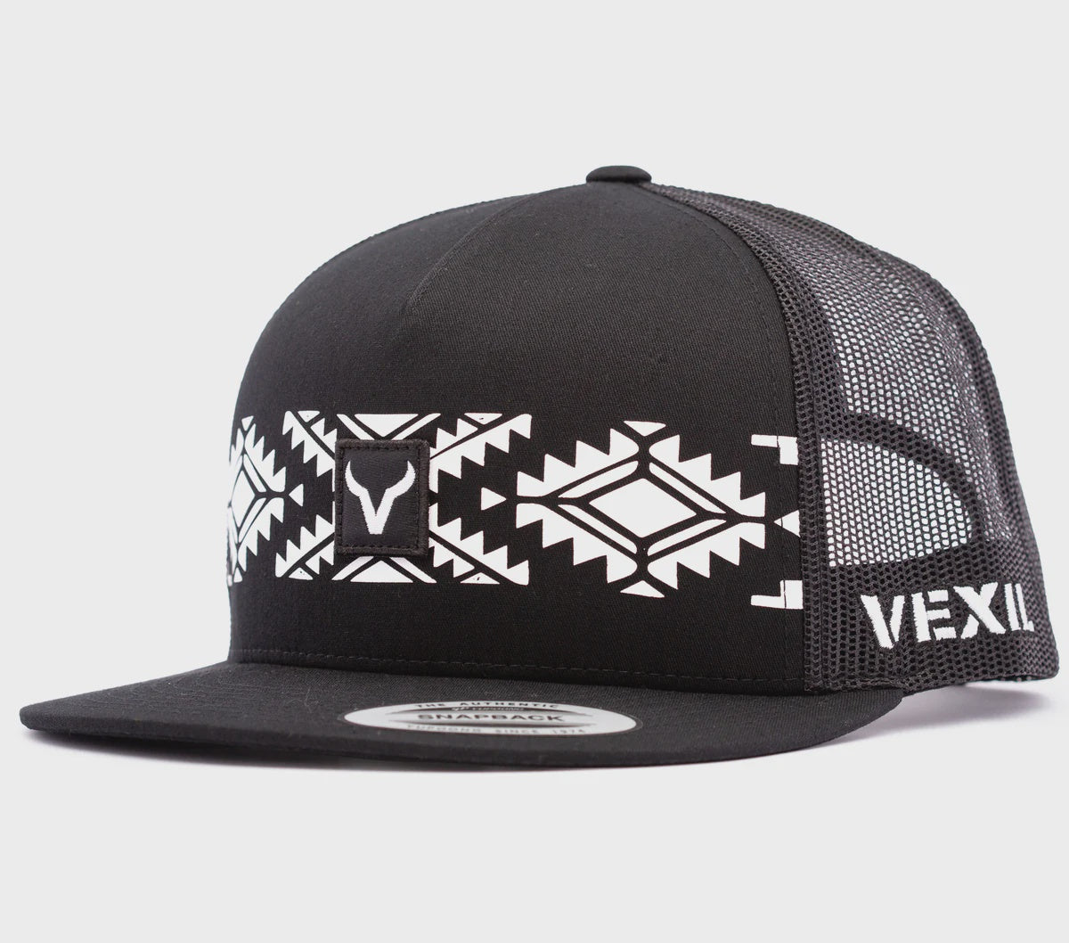 HT-425-001 | VEXIL THE BALLER BLACK/BLACK MESH CAP