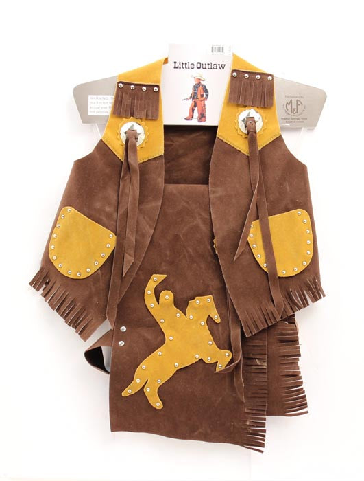 5083002 | BIGTIME RODEO CHILDREN'S LITTLE OUTLAW CHAPS AND VEST