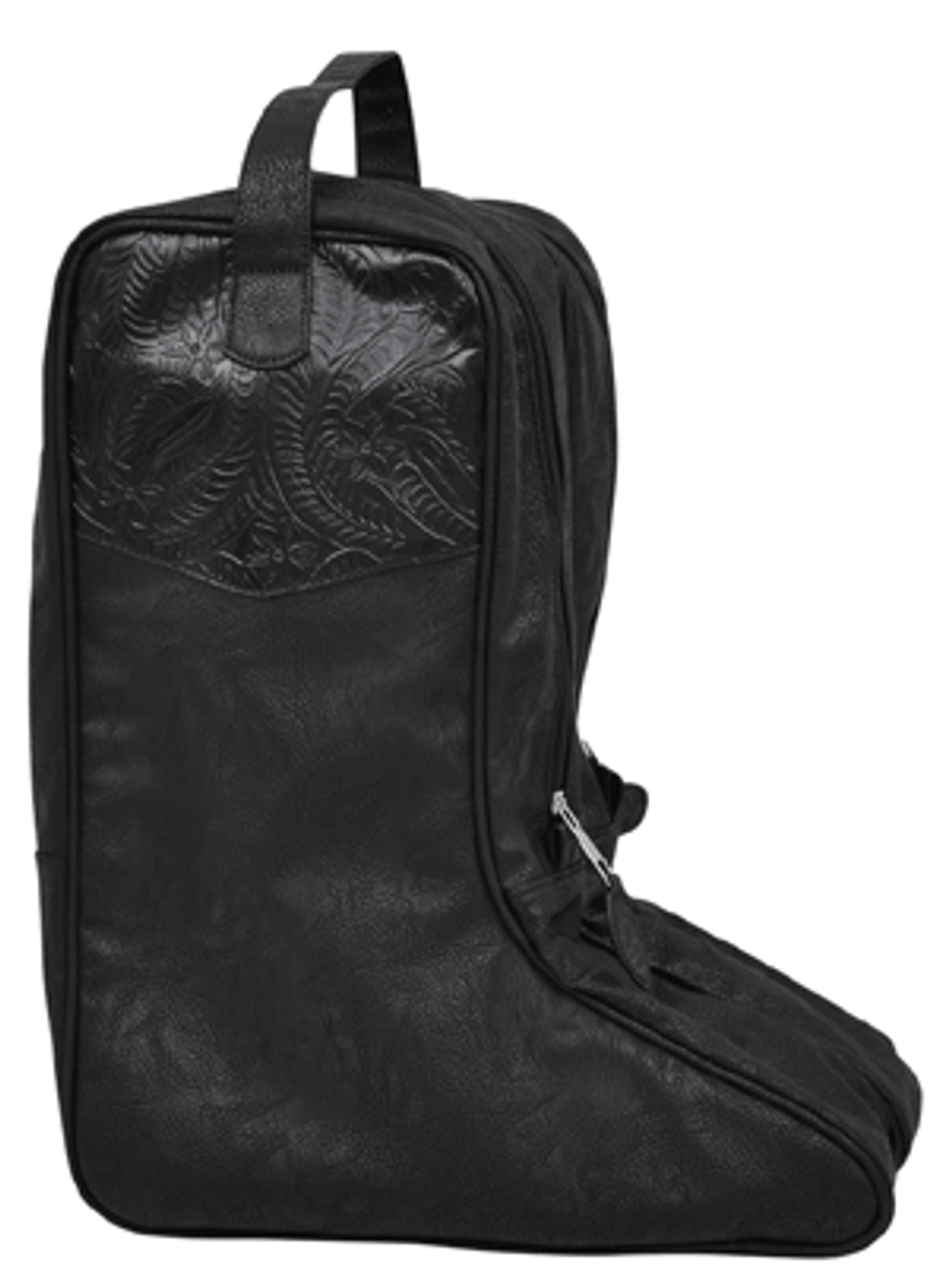 DBB10 | 3D TOOLED FAUX LEATHER BOOT BAG