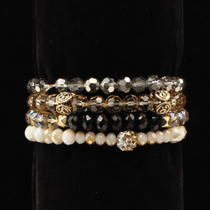 30921 | BLAZIN ROXX 4 STRANDS BEADED BRACELET