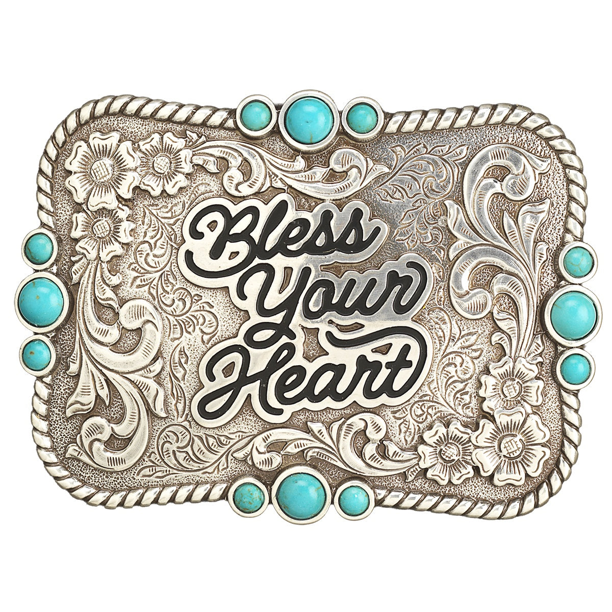 3700021 | BLAZIN ROXX WOMENS BLESS YOUR HEART BUCKLE