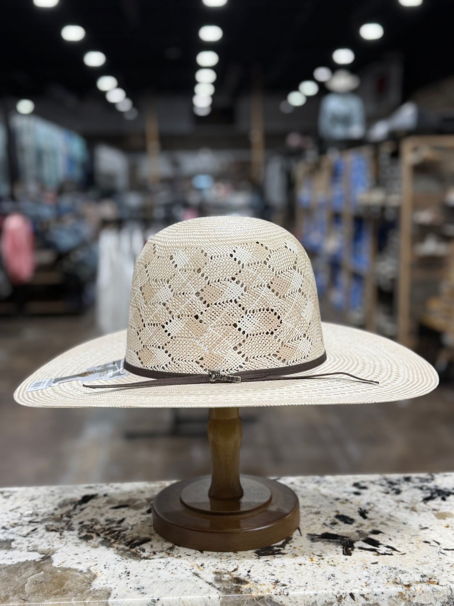 T70599OP | TWISTER 30X SHANTUNG STRAW HAT 4-1/2 BRIM