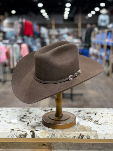 STETSON FELT 6X CHOCOLATE SKYLINE 4 BRIM